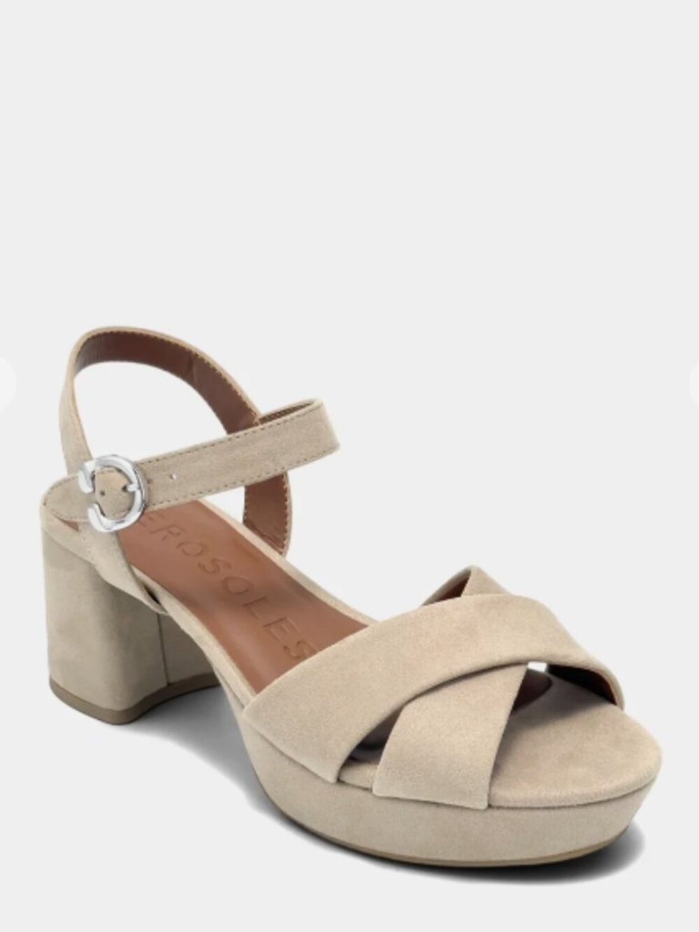 Aerosoles Cosmos Platform Heel Dune (Nude color) Size 9.5W